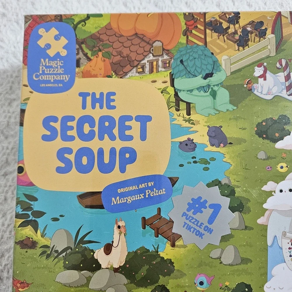 The‎ Secret Soup • 1000 Piece Jigsaw Puzzle The Magic Puzzle Company Sealed New